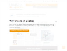 Tablet Screenshot of logistik-express.com